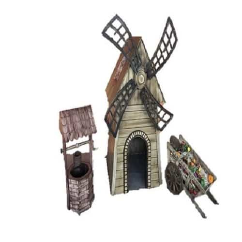 ست مزرعه چوبی