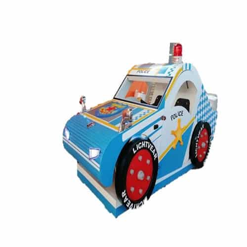 ماشین پلیس چوبی