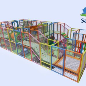 سافت پلی ماجراجویی دو طبقه 6*12